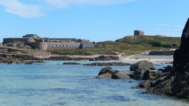 Fort Corblets Bay Alderney Island