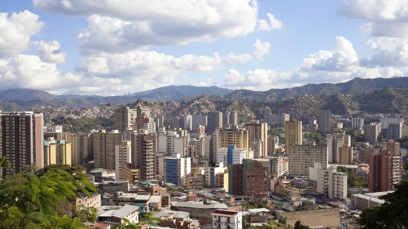 Caracas city center