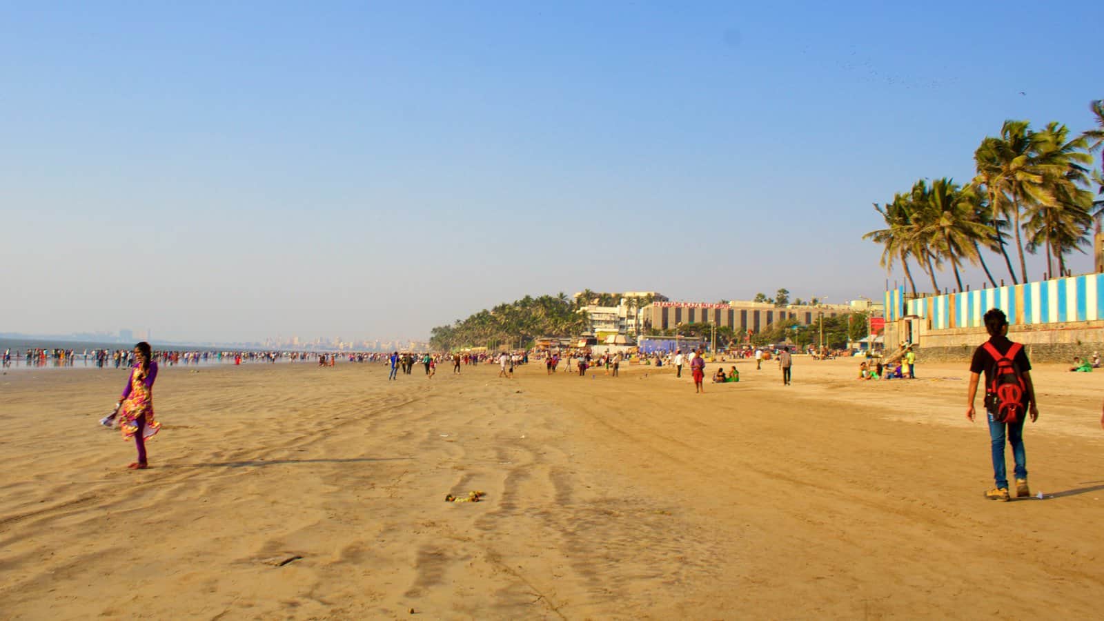 Juhu Beach in Mumbai