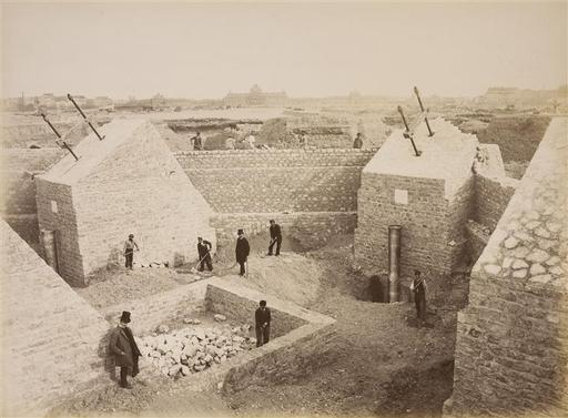 Foundation of Eiffel Tower