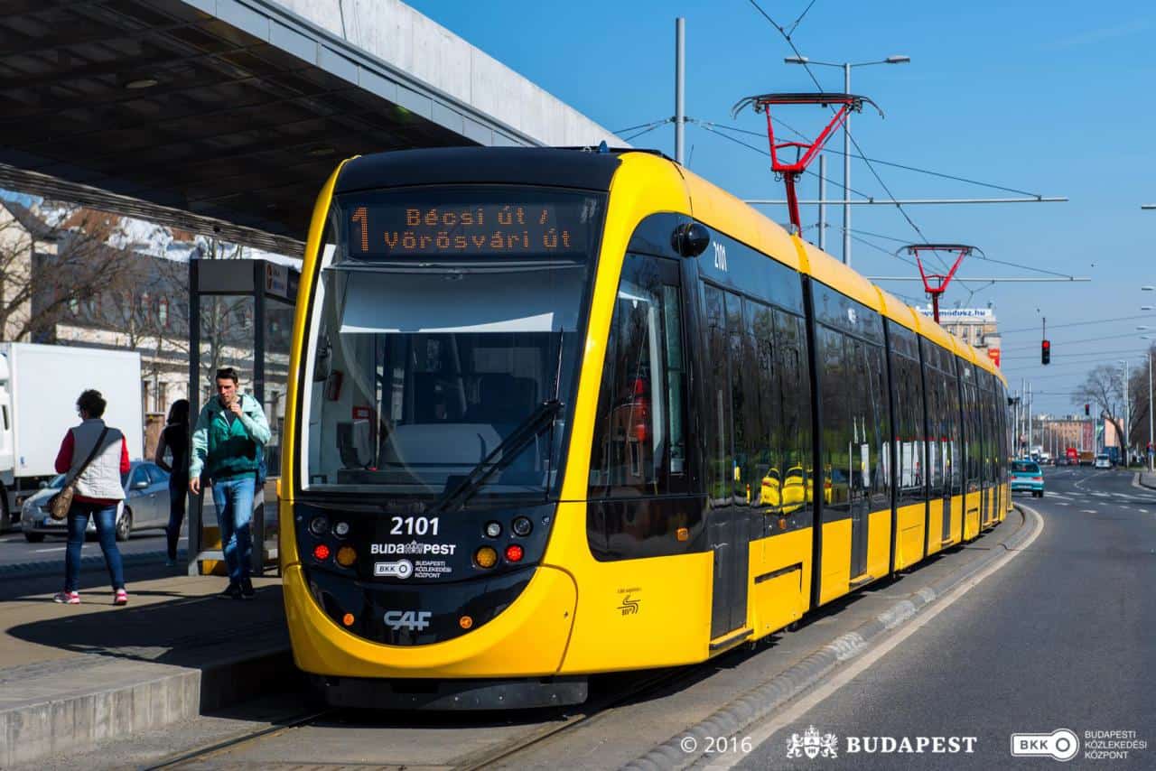 Budapest Tram Line 1