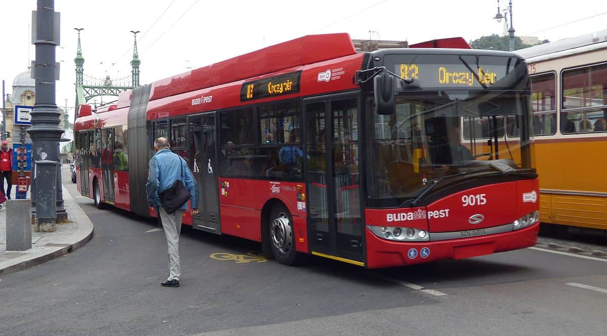 Budapest buses