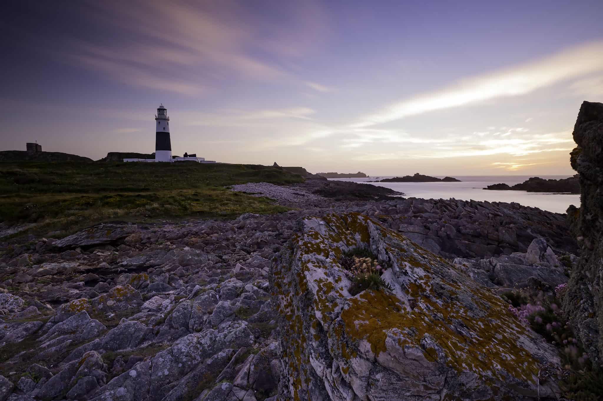 Quesnard Lighthouse Alderney Island