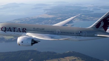 Qatar Airways Business Class B787 Dreamliner