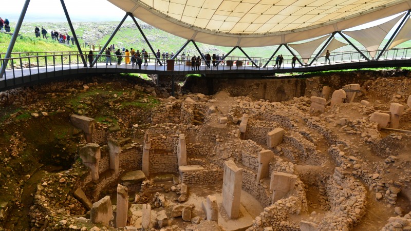 Gobeklitepe ancient temple Sanliurfa