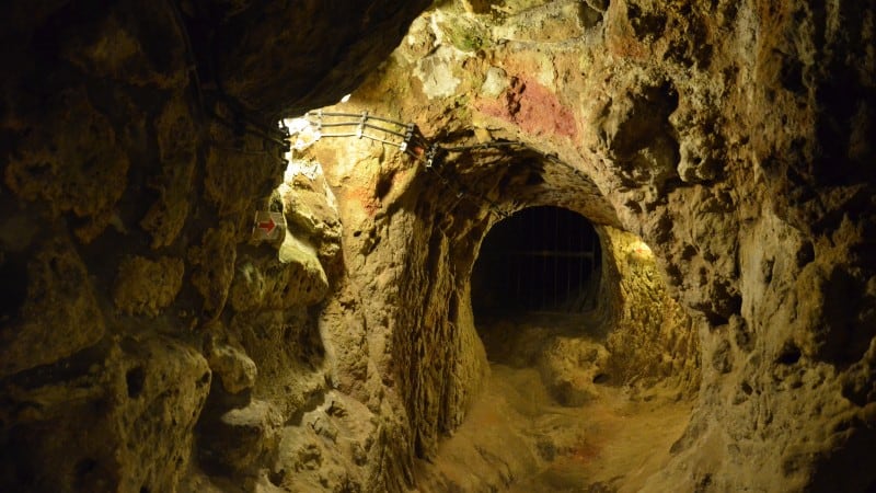 Narrow tunnels of Derinkuyu Underground City