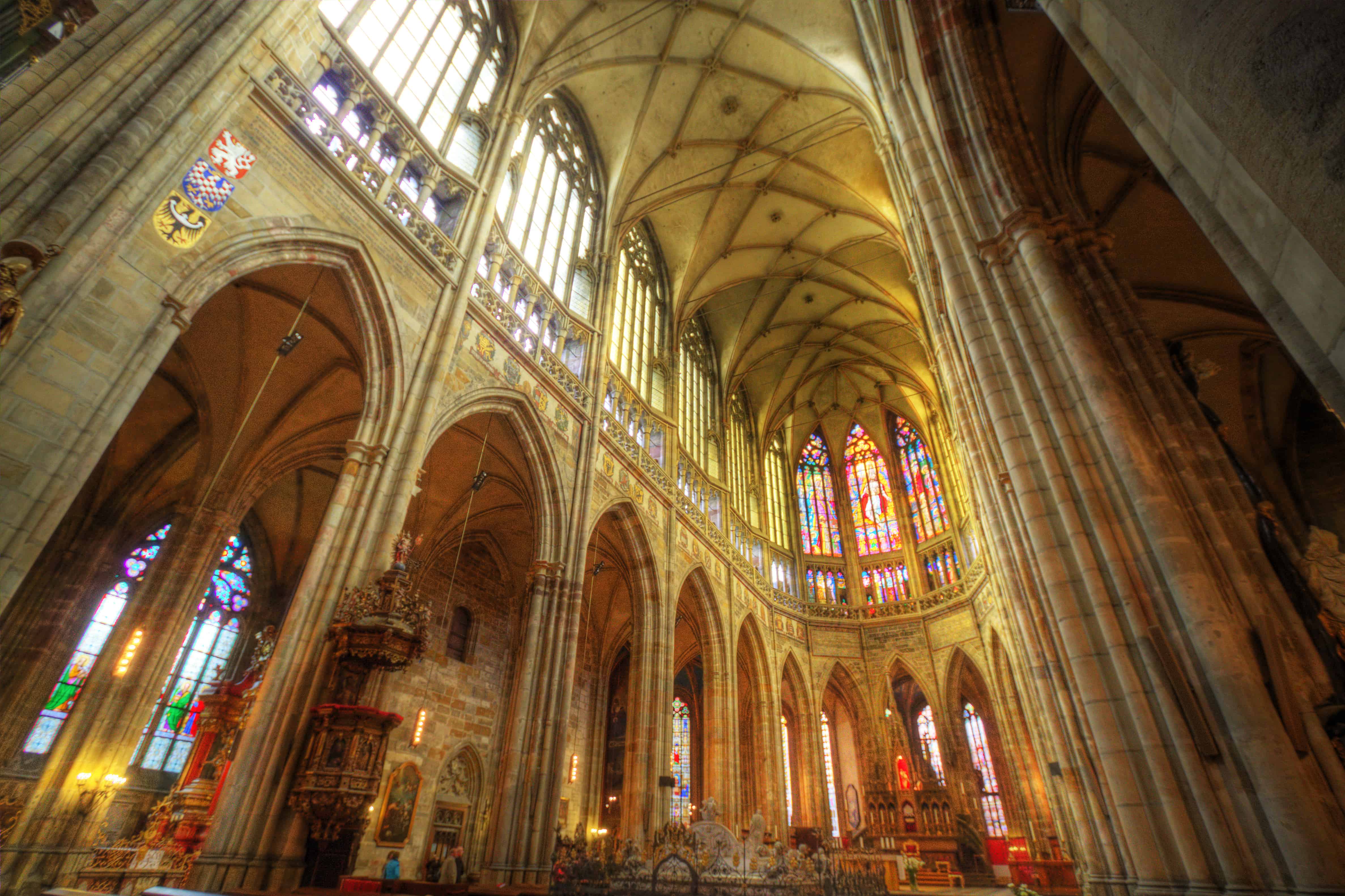 Interior of St. Vitus Cathedral