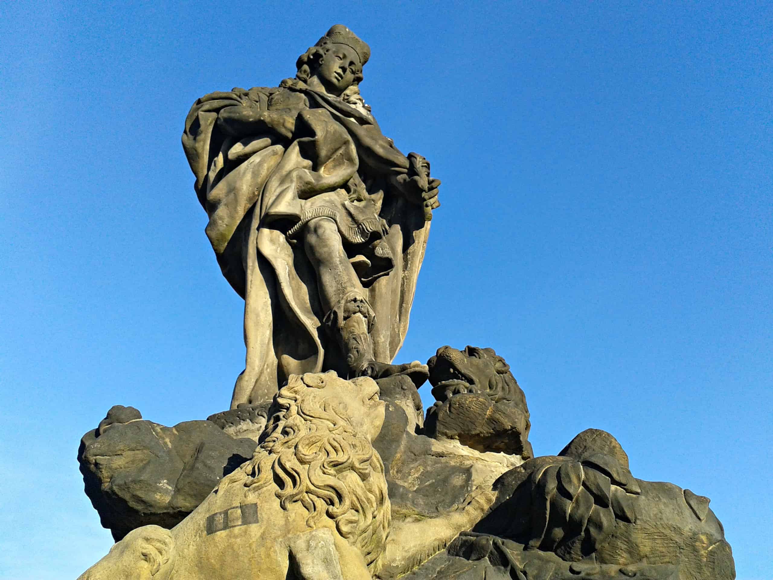 St. Vitus and his lions