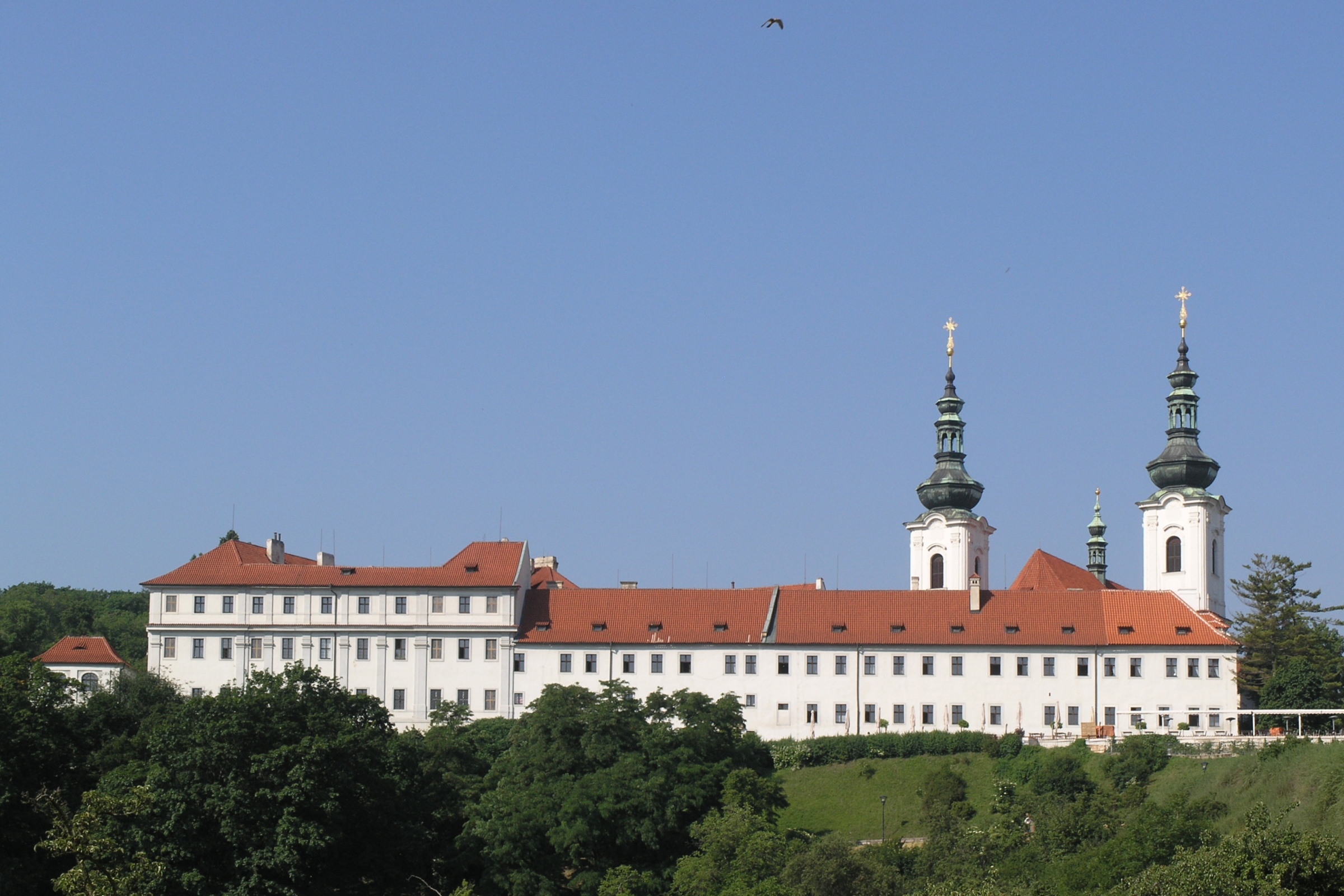 Strahov Monastery from distance