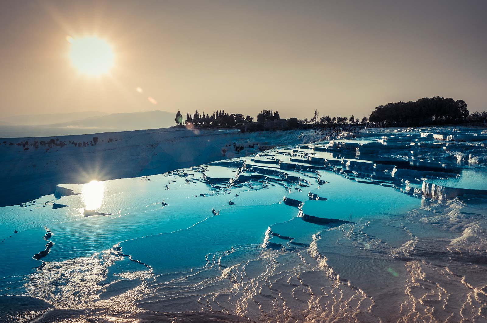 Pamukkale travertines are wonderful