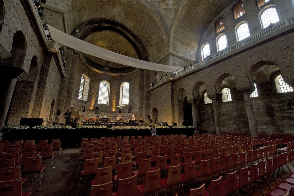 Interior of Hagia Irene church