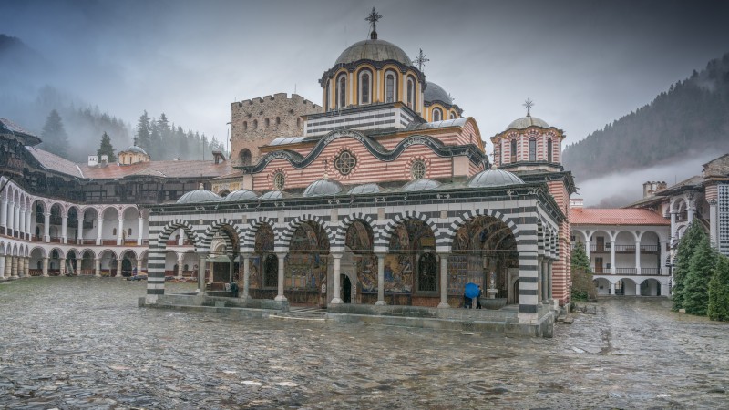 Rila Monastery in Bulgaria